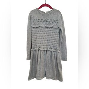 LA1. Mayoral Knit Sweater Dress Bow Detail Long Sleeve